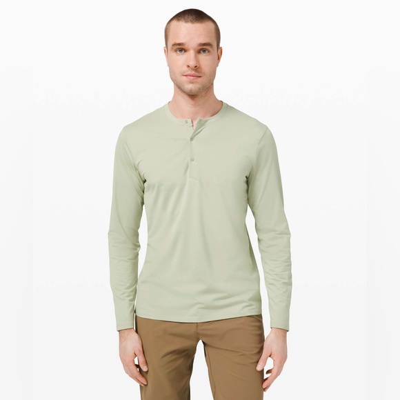 lululemon athletica Other - Lululemon The Fundamental Long Sleeve Henley
Green Fern